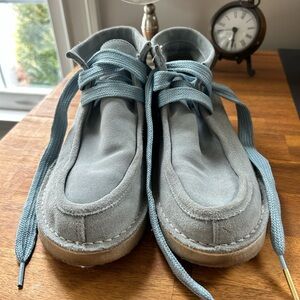 Free People Light Blue Ashton Ankle Boot